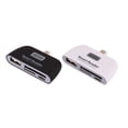 thumbnail image 2 of Lector de tarjetas inteligentes OTG USB 2.0 SD TF multifuncional 4 en 1 Reemplazo de puerto de carga micro USB para tableta de teléfono Andriod sidaley PJ7784-02, 2 of 2