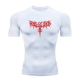 thumbnail image 3 of Hmhnsya Men's Compression T-Shirts, Original Graphic Design, Quick-Drying Fitness Apparel, Available in Short Sleeve Styles, 3 of 4
