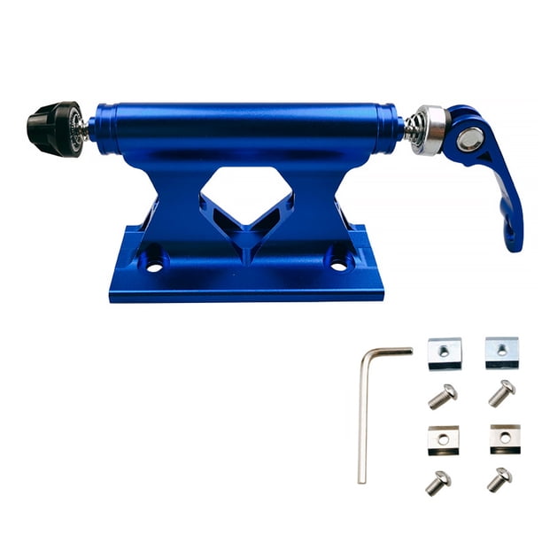 Advancent Horquilla delantera para bicicleta de montaña, Clip de fijación de liberación rápida, aleación de aluminio, equipaje de coche, Ciclismo Azul