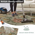 thumbnail image 5 of Vintage Spring Floral Outdoor Rug for Patio/Deck/Porch, Non-Slip Large Area Rug 5 x 7 Ft, Farmhouse Flowers Green Vintage Indoor Outdoor Rugs Washable Area Rugs, Reversible Camping Rug Carpet Runner, 5 of 8