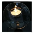 thumbnail image 5 of Crystal Glass Candle Holder Romantic European Style Spherical Candlestick, 5 of 5