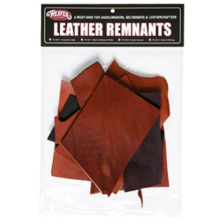 WL-75-4911 BLACK CHESTNUT REMNANT BAG BRIDLE LEATHER BY WEAVER SADDLE HORSE