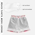 thumbnail image 5 of Kids' Beach Pants Comfortable Swim Trunks Pink Cute Pigs Shorts for Pool Vacation and Lounge Wear Small, 5 of 8