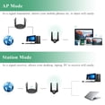 thumbnail image 3 of Adaptador WiFi WAVLINK USB 3.0 AC1300 Doble Banda 5GHz+2.4GHz, 3 of 9