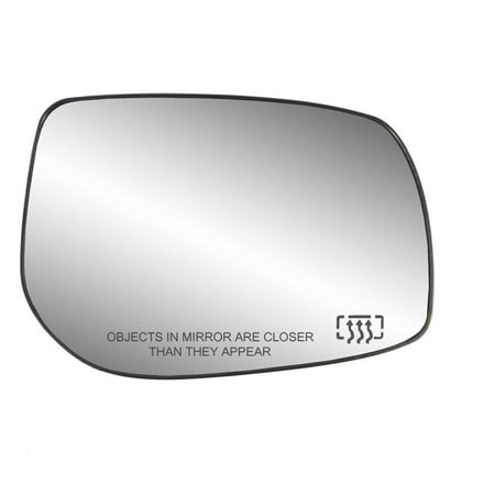 - 30226 - Fit System Passenger Side Heated Mirror Glass w/ backing plate, Toyota Corolla US Built, Matrix 09-13, 4 7/ 8
