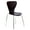 Wenge, variant on Modway Ernie Dining Side Chair with Chrome Legs, Multiple Colors