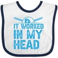 thumbnail image 3 of Inktastic Funny Pool Billiards Quote Boys or Girls Baby Bib, 3 of 4