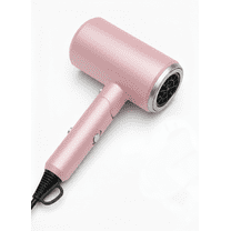 Koramzi 2000W Professional Ionic Hairdryer for Hair Care, Powerful Hot/Cool Wind Blow Dryer, 3 Magnetic Attachments, Pink/Silver