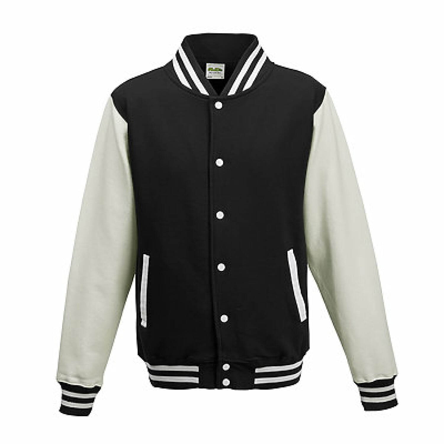 Just Hoods Adult Letterman Jacket 