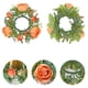 thumbnail image 4 of Xihbxyly Guirnalda Navideña con Velas Decorativas, Diseño de Mini Corona de Rosas, Arreglo Floral Artificial, Decoración para Puerta de Entrada o Boda, Ideal Como Regalo Navideño, Tamaño 20 X 20 Cm,, 4 of 7