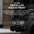 thumbnail image 2 of Monstrum Hornet 6-24x50 FFP Rifle Scope | Includes Zero Stop, Bubble Level Scope Rings, and Detachable Sunshade | MOA Reticle, 2 of 8