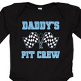 thumbnail image 4 of Inktastic Daddys Pit Crew Boys Racing Boys Long Sleeve Baby Bodysuit, 4 of 5