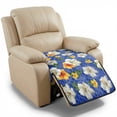 thumbnail image 2 of TSOVTHRID Colorful Hibiscus Pattern Recliner Chair Covers, Non Slip Lazy Boy Chair Covers for Reclining Chair Water Resistant Couch Cover Recliner Sofa Slipcovers for Living Room, 2 of 8