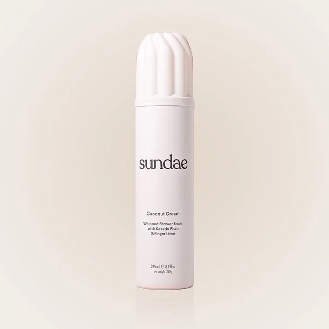 Sundae Whipped Shower Foam Coconut Cream for All Adult Skin Types