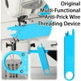 thumbnail image 5 of Quick Threading Device for Sewing Machine, Needle Threader Tool, Automatic Sewing Aid, Quick Thread Feature, Machine Needle Accessory, Home Quilting Use for Clothing Craft Tailors Lovers, 5 of 9