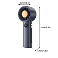 thumbnail image 4 of ICQOVD Portable Fan Variable Speed Handheld Fan High Airflow Low Noise Portable Fan for Travel Outdoor Use, 4 of 5