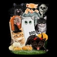 thumbnail image 2 of Men's Lost Gods Halloween Costume Cats Graphic T-Shirt, 2 of 5