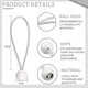 thumbnail image 4 of 50-pack long rubber straps with buckle for tents, marquees, banners and tarpaulins, 4 of 4