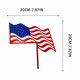 thumbnail image 3 of Wooden Door Angle Decorations With USA Flag Door Top Corner Frame Hanging Accessories, 3 of 5