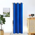 thumbnail image 4 of Set of 2 Panels K68 Royal Color Blackout Window Curtains 84" inches Length Panels with Grommets for Living Room , Closet, Bedroom Home Décor, 4 of 5