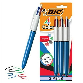 TIESOME 8 Pack Multicolor Ballpoint Pens, 4-in-1 1.0mm Colored Retractable  Ballpoint Gift Pens Multicolor Pen in One for Office School Supplies