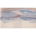 thumbnail image 2 of Joseph Mallord William Turner 14x10 Gold Ornate Wood Frame and Double Matted Museum Art Print Titled - The Channel Sketchbook 15 (ca. 1845), 2 of 4