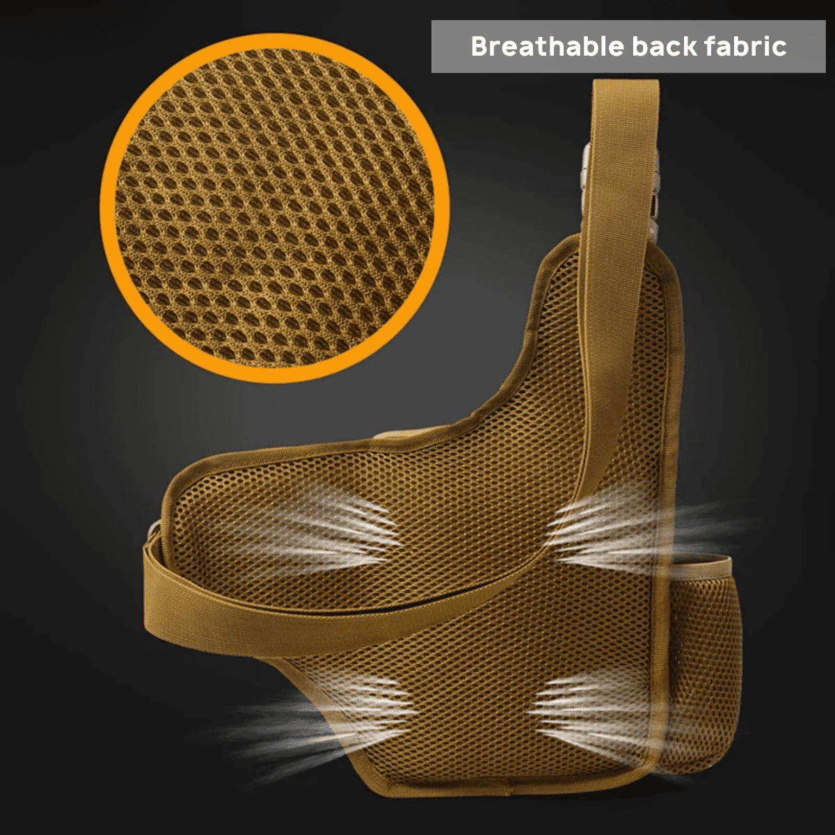 Camping Climbing Bag Chest Pouch For Men Cycling Hiking Travel Outdoor Sport Tactical Crossbody Molle Fishing Waist Fanny Pack