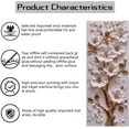 thumbnail image 3 of 2 Pcs Self-Adhesive Door Sticker 31.5"x78.7" 3D Flower and Golden Branch Door Murals Stickers PVC Removable Wallpaper Decoration for Bedrooms ​Living Room, 3 of 8