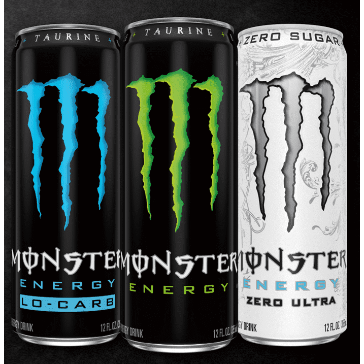 Monster Energy, Zero Ultra, Sugar Free Energy Drink, 12 fl oz, 6