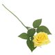 thumbnail image 1 of Suministros de flores de rosa artificiales de un solo tallo para decoración de bodas, fiestas, hogar y dormitorio, 1 of 9