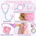 thumbnail image 3 of Disfraz de médico Lehoo Castle para niños de 4 a 6 años con estetoscopio, 3 of 8