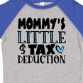 thumbnail image 4 of Inktastic Mommy's Little Tax Deduction Blue Hearts Boys or Girls Toddler T-Shirt, 4 of 5
