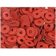 thumbnail image 4 of 1000 pcs Red Steel Paper Gasket Insulation Washer M5x10x0.5mm, 4 of 5