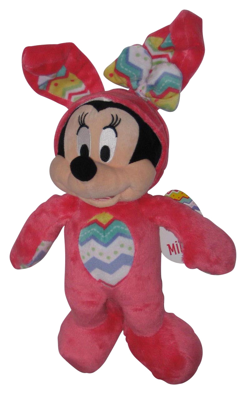 Disney Store Minnie Mouse Pink Easter Bunny Rabbit 14