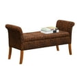 thumbnail image 3 of Convenience Concepts Designs4Comfort Garbo Storage Bench, Forest Leopard Print Fabric, 3 of 5