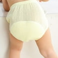 thumbnail image 3 of shenmeida Soft Cloth Diaper, Baby Skin-Friendly Cloth Diapers Newborn Baby Washable Training Panties for Outdoor, 3 of 8