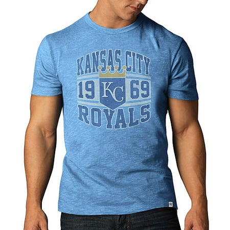 Scrum Basic Tee - Kansas City Royals '47 Basic Scrum T-Shirt - Light Blue