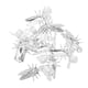 thumbnail image 5 of 10 Uds colgantes de rastas sin arañazos cuentas de barba geniales únicas para decoración del cabello artesanía y joyería DIY, 5 of 8