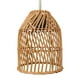 thumbnail image 1 of Lámpara de techo de mimbre, lámpara colgante, lámpara de pared, Base E27, iluminación colgante LED para sala de estar, oficina, restaurante, tienda, Yuyangstore Colgante de luz, 1 of 7