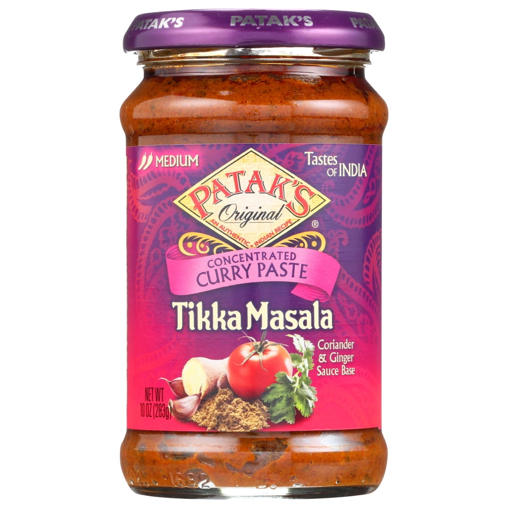 Pataks Concentrated Curry Paste Tikka Masala Medium, 10 Oz Walmart