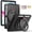 Black, variant on Kids Friendly Hybrid Case for iPad 10th Gen 10.9 Inch 2022, Rugged Case with Rotating Ring Stand Pencil Holder Heavy Duty Protection Slim Fit Silicone PC Case for iPad 10th Gen, Black