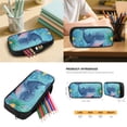 thumbnail image 4 of HUIACONG Adorable Whale Under the Sea School Backpack Set, 17 Inch Cute Children Bookbag with Lunch Bag, Perfect for Young Animal Lovers, 4 of 7