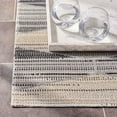 thumbnail image 6 of SAFAVIEH Montage Vardan Geometric Indoor/Outdoor Runner Rug, Grey/Dark Grey, 2'3" x 8', 6 of 8