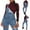 Blue Wide Leg Jumpsuits for Women, variant on Dyegold Jumpsuits for Women Casual, Womens Denim Jumpsuit Ripped Distressed Adjustable Casual Summer Playsuit Overalls Sleeveless ​Square Neck ​Rompers