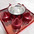 thumbnail image 3 of Mega Candles 12 Pcs Bougie Effilée Rouge Non Parfumée, Bougies en Cire Coulée à la Main 10 Pouces x 7/8 Pouces, Décoration Intérieure, Réceptions de Mariage, Douches de Bébé, Anniversaires, Célébrations, Cadeaux de Fête, 3 of 6