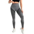 thumbnail image 4 of GEWSEY Leggings for Women High Waisted Butt Lifting Tummy Training Control, Anti Cellulite Legging for Gym Workout (Grey, XL), 4 of 7