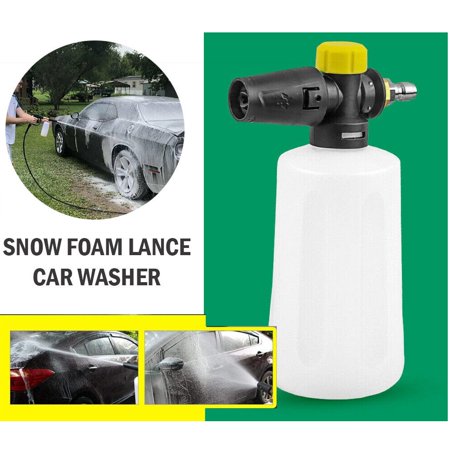New Car Wash Snow Foam Lance Cannon Soap Bottle Sprayer For Pressure Washer Gun Jet