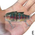 thumbnail image 2 of Señuelo de múltiples secciones para peces, 6,5 cm/11 g, perca de hundimiento lento, cebo duro, 2 secciones dobles para peces, cebo para lanzar a larga distancia, cebo pequeño para nadar., 2 of 2