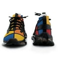 thumbnail image 3 of Mondrian Inspired（3） Walking Shoes for Men Woman Lightweight Tennis Fashion Elastic Sports Shoes Cushion Basketball Shoes, 3 of 7