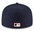 thumbnail image 4 of Men's New Era Navy San Diego Padres Cooperstown Collection Wool 59FIFTY Fitted Hat, 4 of 6